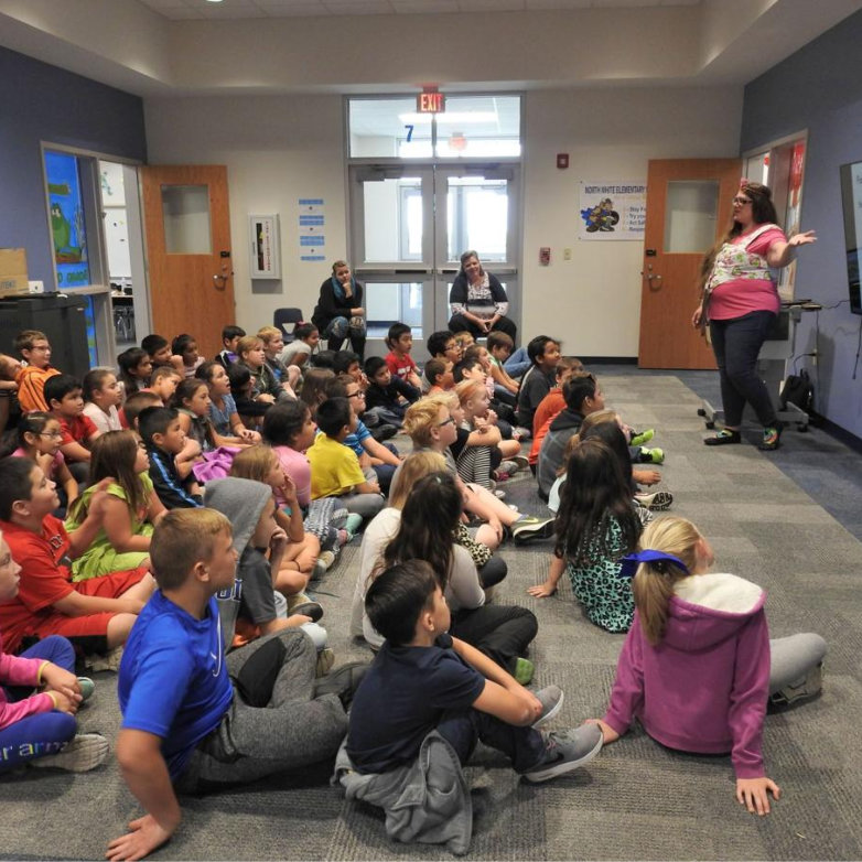 Discovering the magic of What if? with the third graders of North White Elementary