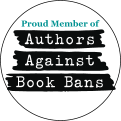 Proud member of Authors Against Book Bans - link to AABB website